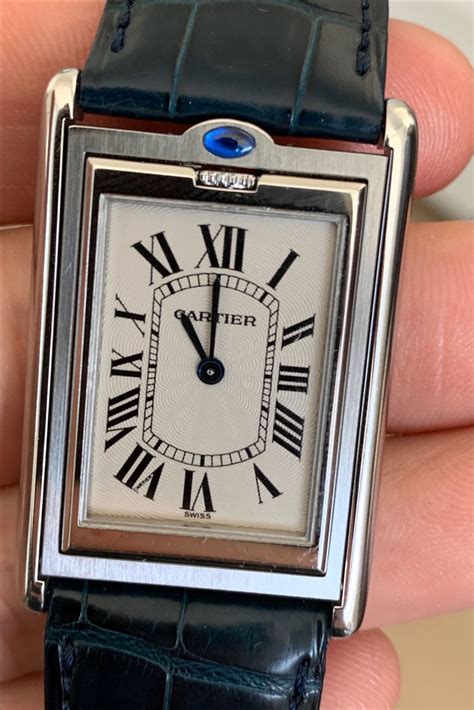 cartier flip watch